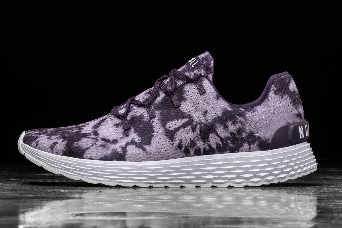 Nobull Tie-Dye Ripstop Runner Women\'s Running Shoes Purple | Australia (NC2509)